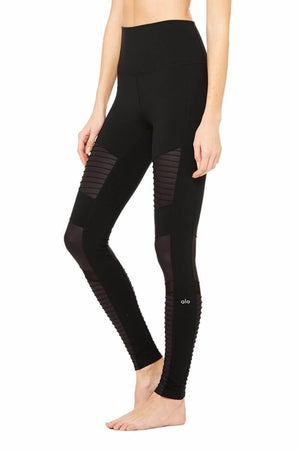 High-Waist Moto Legging By Alo