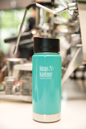 SEA YOGI // Insulated wide coffee cup, Sea Crest by Klean Kanteen, visual 1