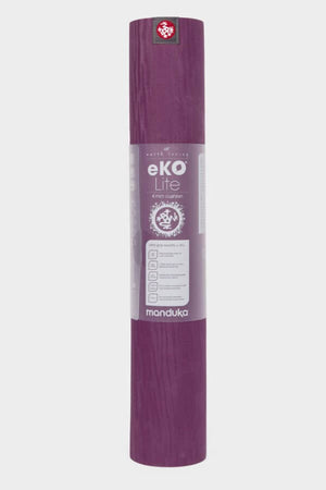 SEA YOGI // Acai Midnight Eko Yoga mat in 4mm by Manduka, standing