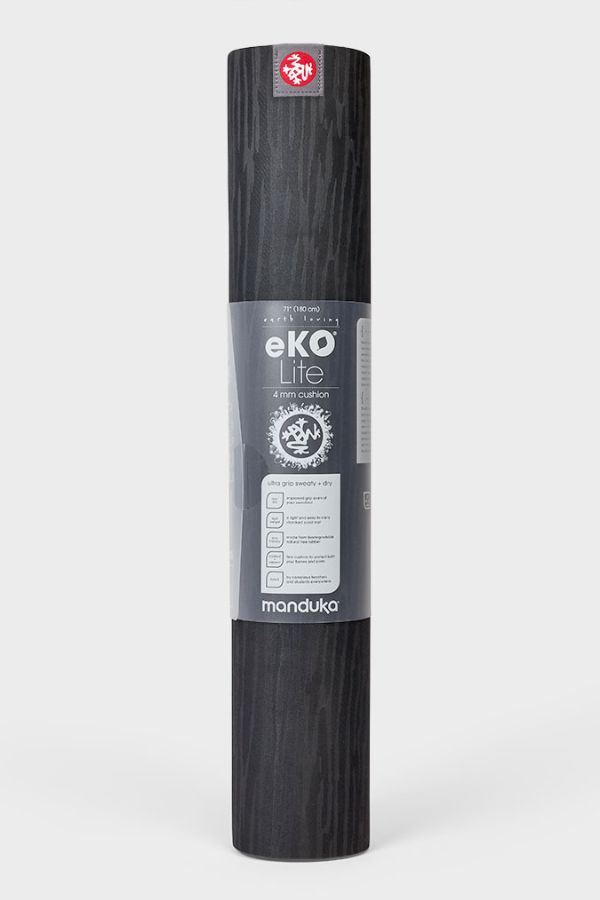 MANDUKA // eKO LITE YOGA MAT - 4mm - BLACK