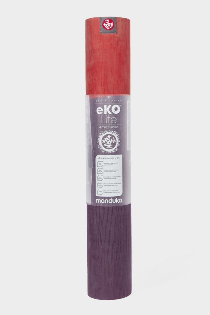 SEA YOGI // Khangai Eko Yoga yoga mat in 4mm by Manduka, standing