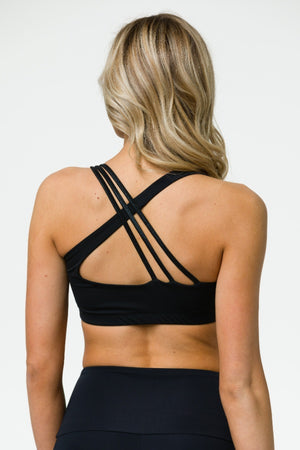 ONZIE // AERIAL BRA - BLACK