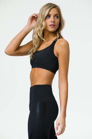 ONZIE // AERIAL BRA - BLACK