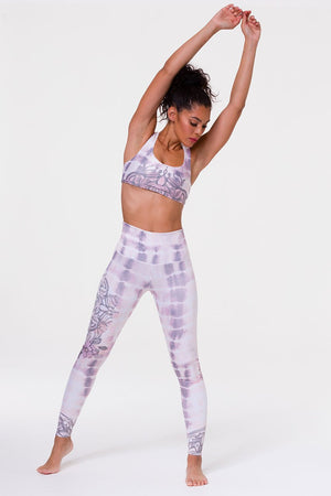 ONZIE // HIGH RISE GRAPHIC LEGGING - TIE DYE MANDALA