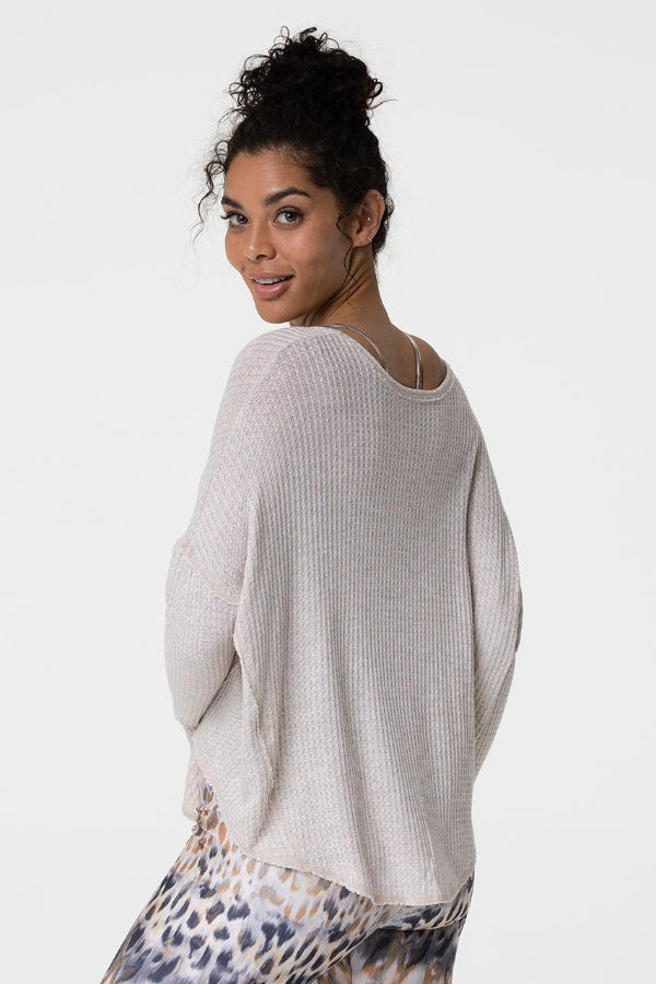 ONZIE // RAGLAN PULLOVER - OATMEAL