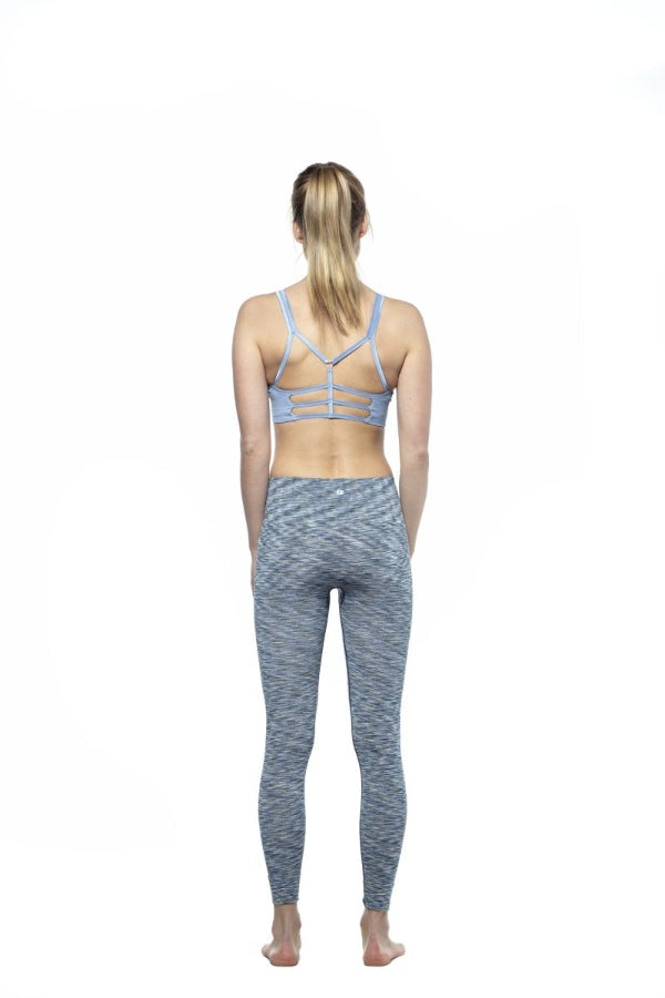 RUN & RELAX // LEYLA YOGA BAMBOO BRA - ICE BLUE