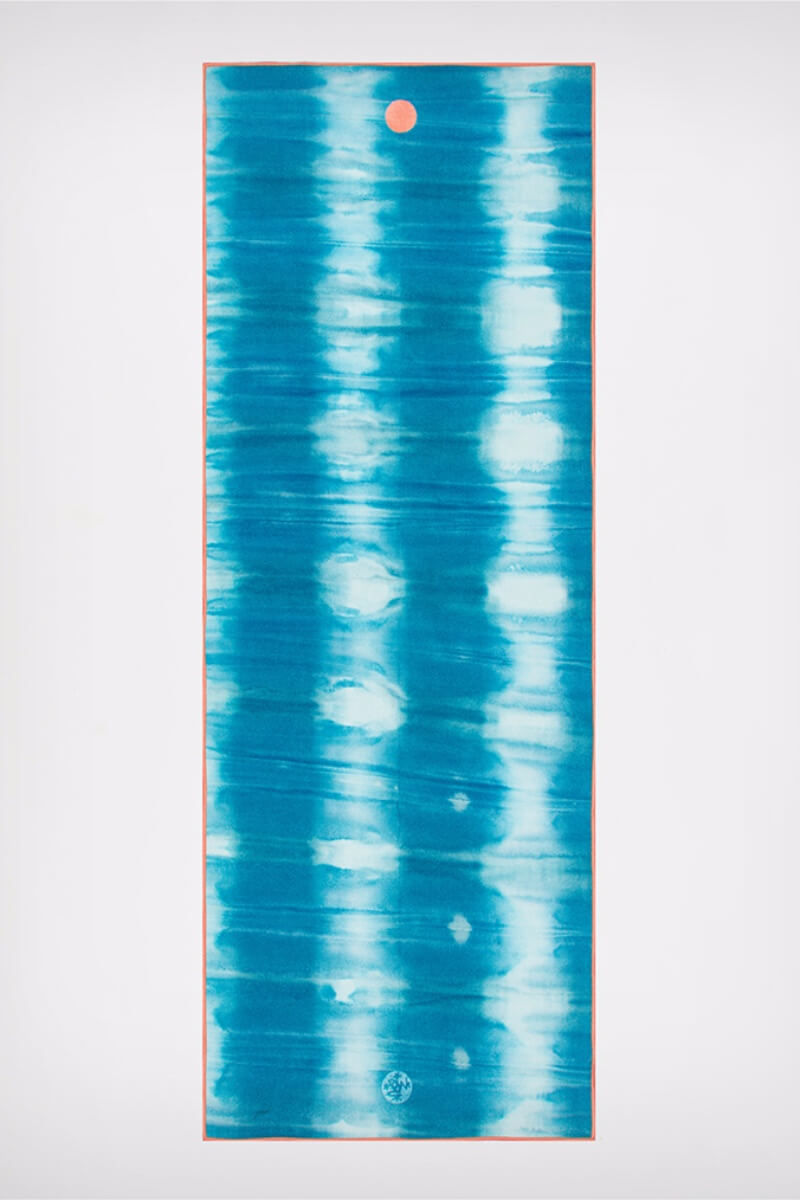 SEA YOGI // Yogitoes skidless towel in Mystique Spirit style by Manduka, spread out image