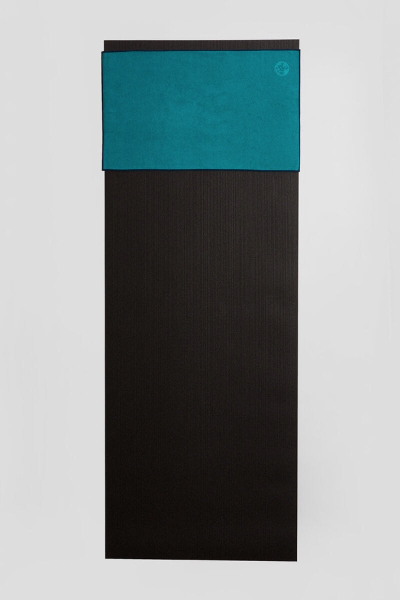 SEA YOGI // eQua Hand Towel in Harbour by Manduka, Sea Yogi web store, spread