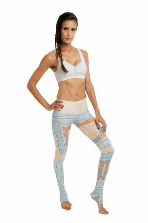 SEA YOGI // Navajo Endless leggings by Niyama Sol, Online Yoga boutique, right side