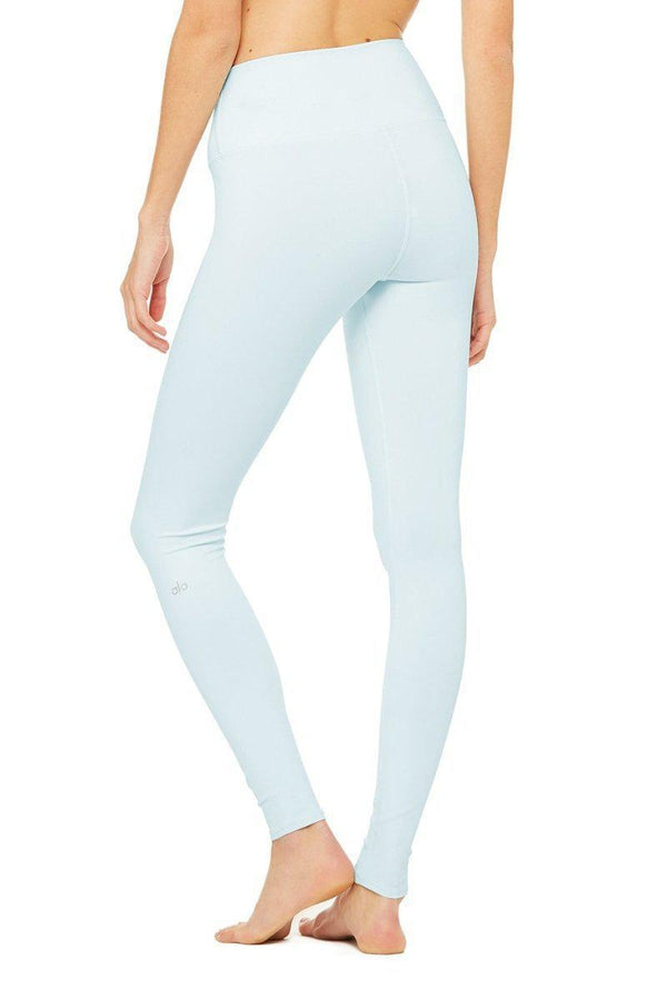 Sea Yogi - Alo Yoga Airlift Leggings in Marine light Blue back - tienda de yoga