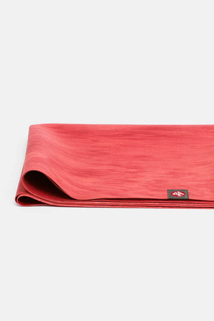 SEA YOGI eKO Superlite yoga travel mat in Kin red print - folded