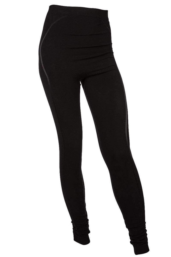 RUN & RELAX // BAMBOO PREGNANCY LEGGINGS - BEAUTIFUL BLACK