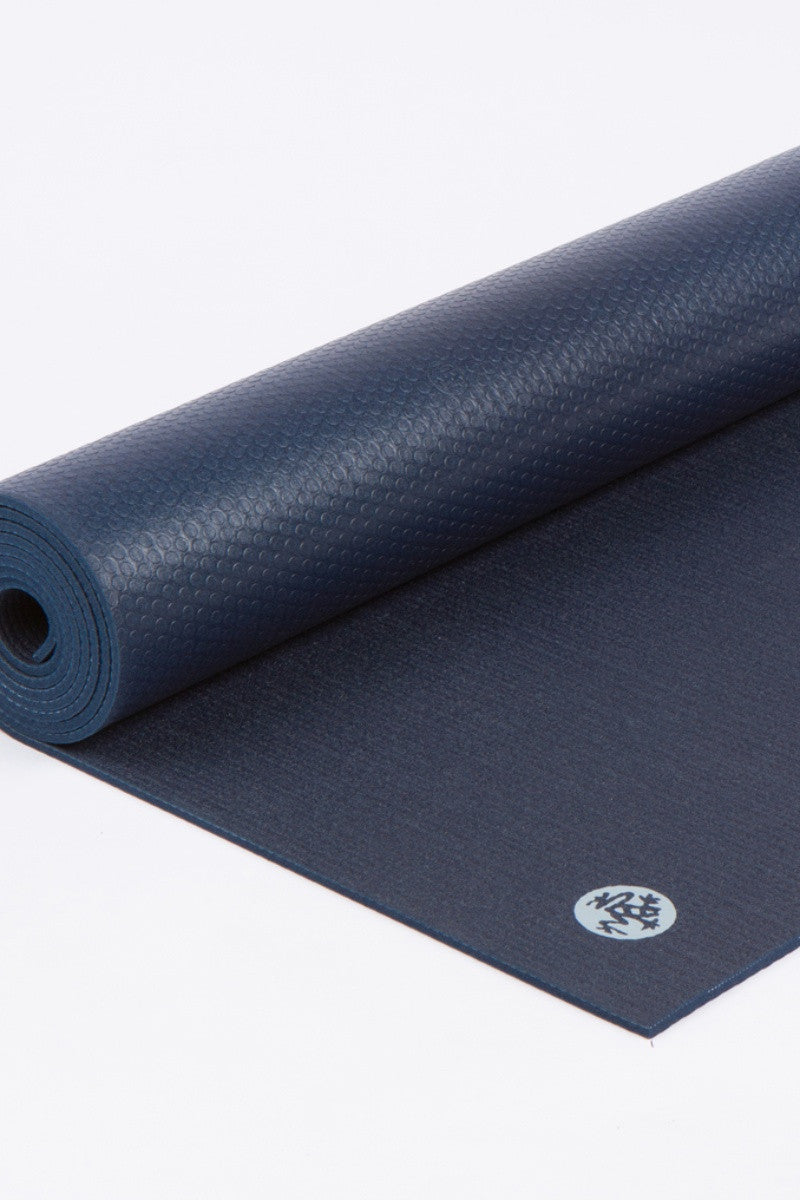 Manduka Prolite 5mm mat in midnight style, rolled