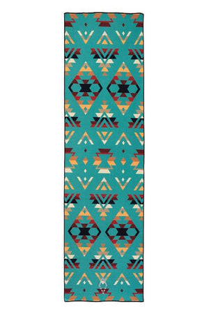 Nomadix Double sides Yoga and Beach towel in Pwn High Alpine style, front image - Sea Yogi